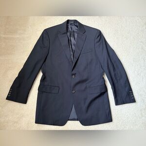 Lauren Ralph Lauren Men’s Pinstripe Wool Suit Blazer, preppy, academia, Sz 40L